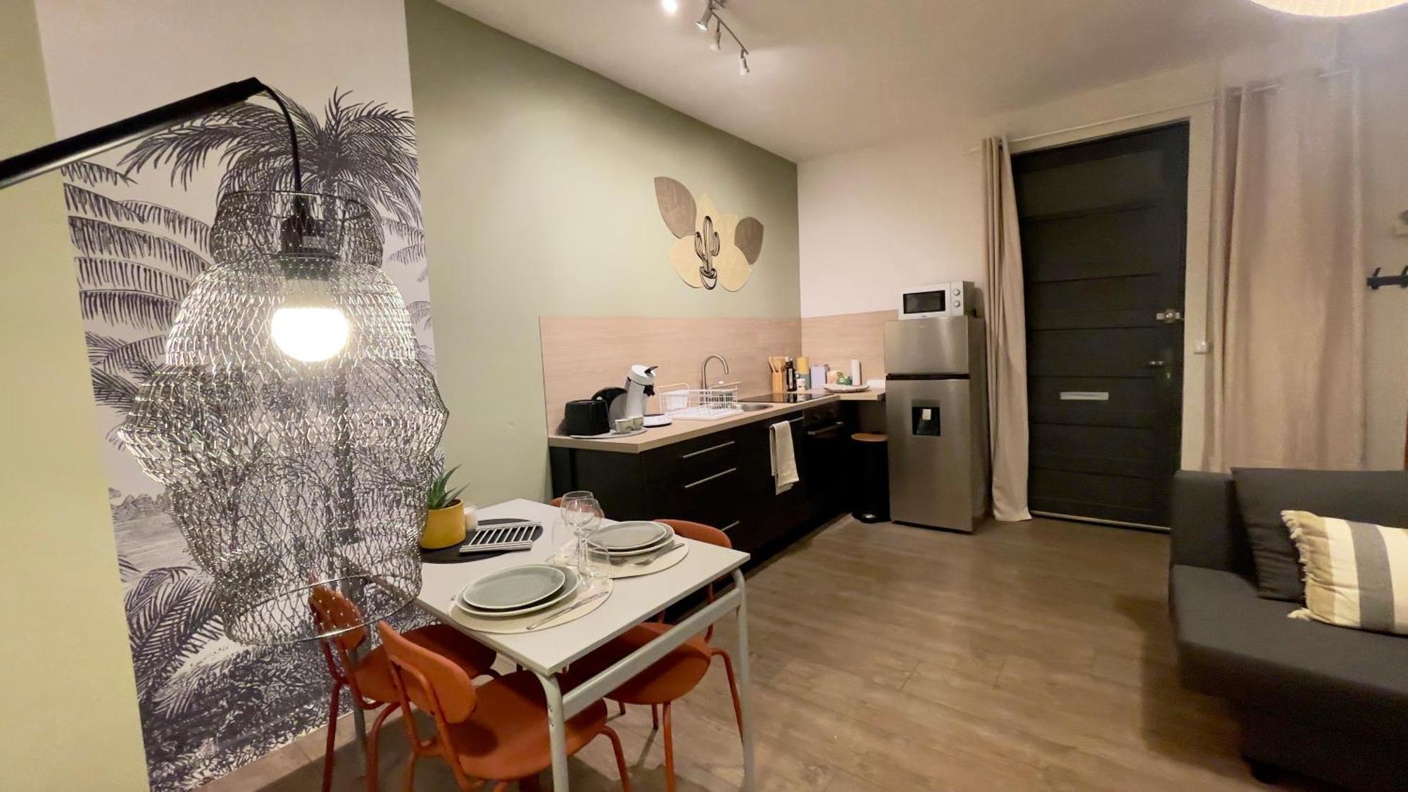 Appartement Les Vignes - T2 Cosy, Calme, Excentre à Dijon Extérieur photo