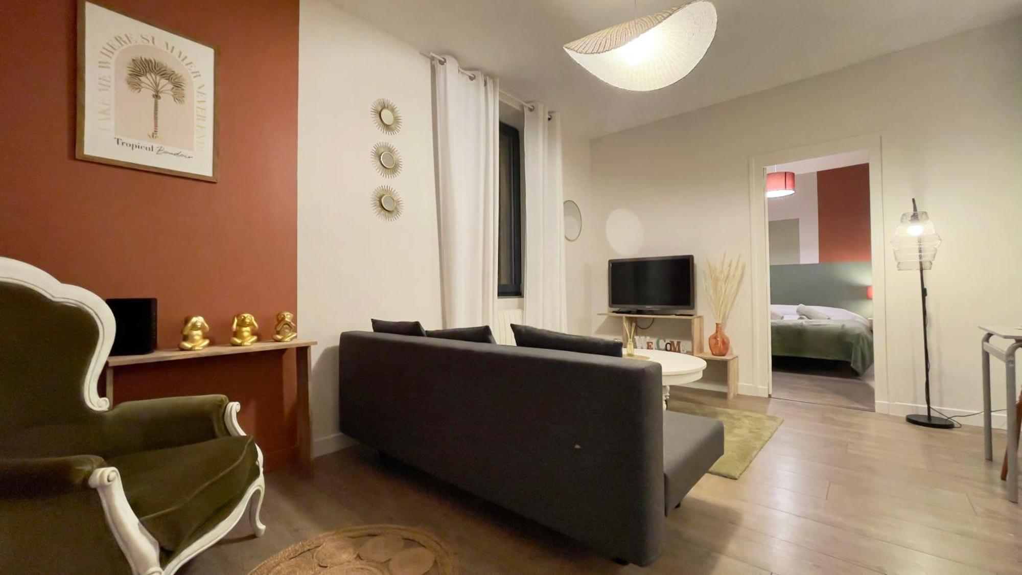 Appartement Les Vignes - T2 Cosy, Calme, Excentre à Dijon Extérieur photo