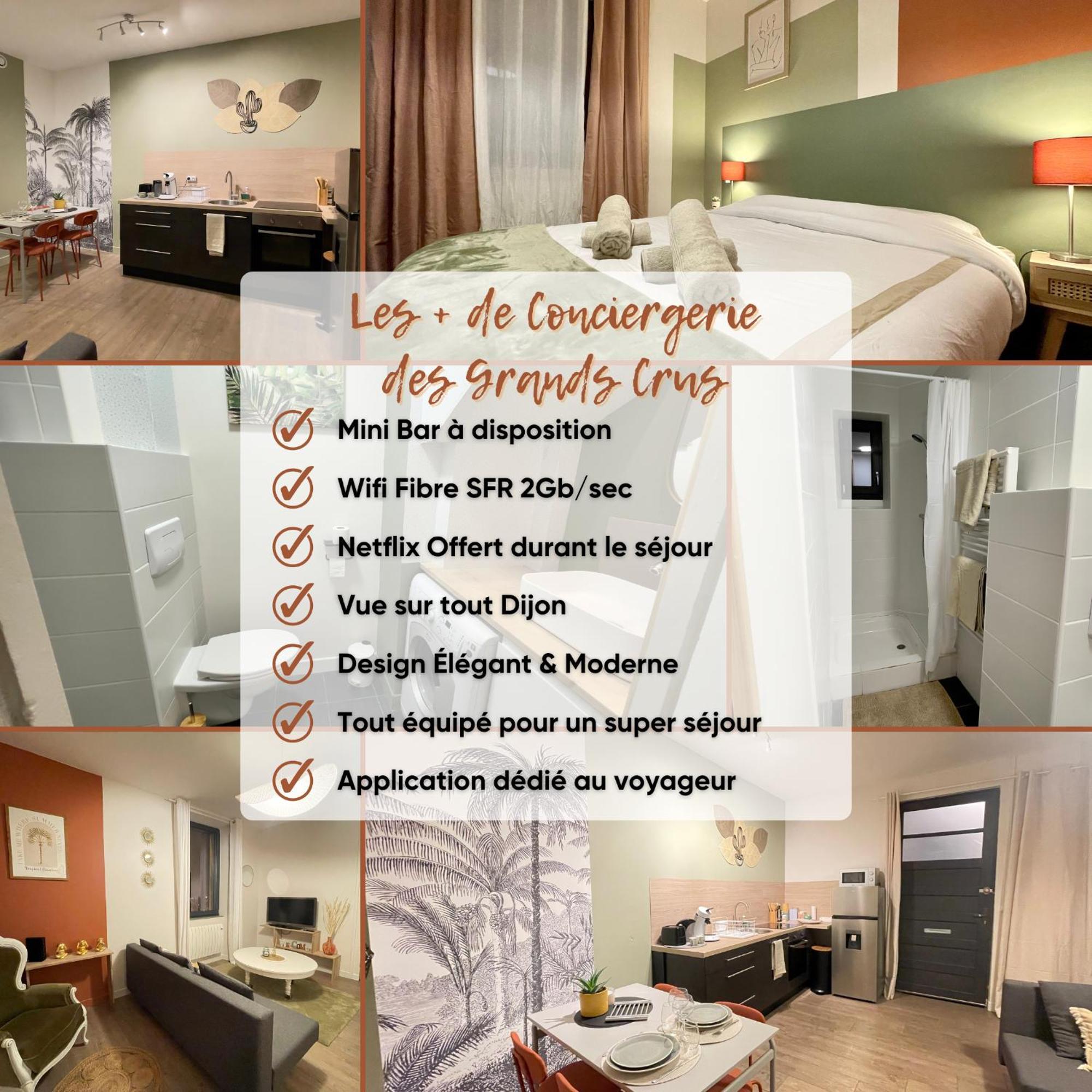 Appartement Les Vignes - T2 Cosy, Calme, Excentre à Dijon Extérieur photo